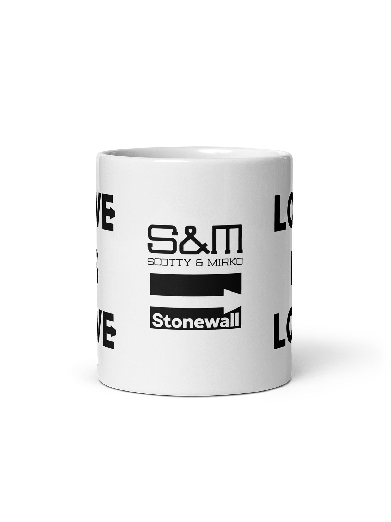 Love is Love Slogan Mug