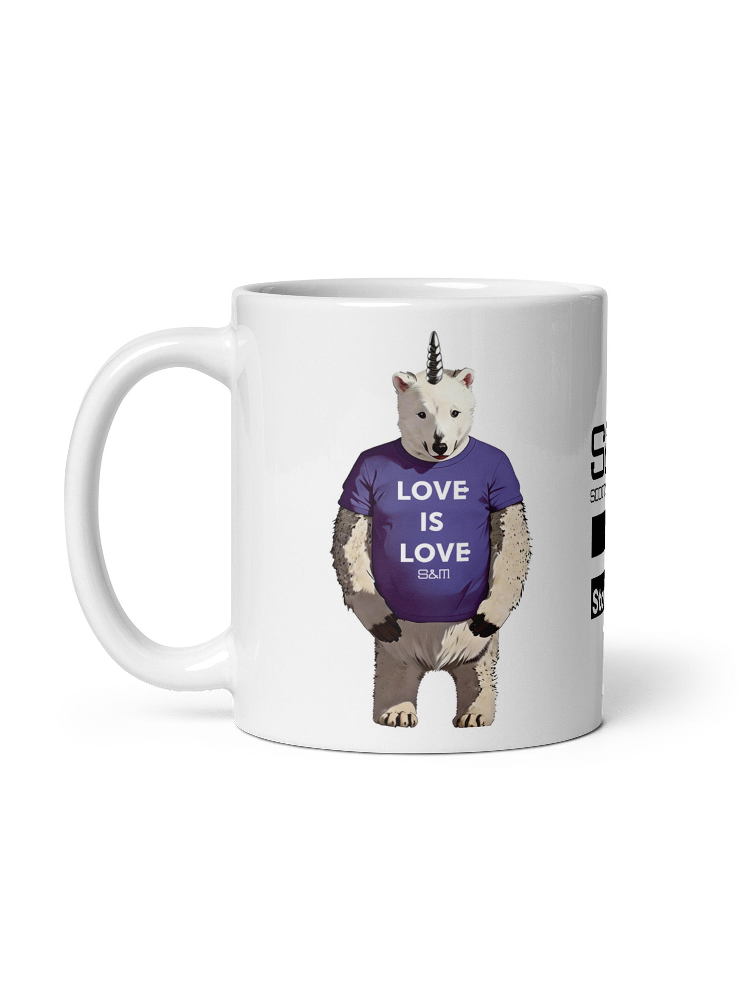 Love is Love Bear Mug