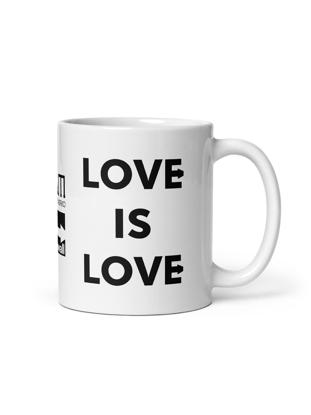 Love is Love Slogan Mug