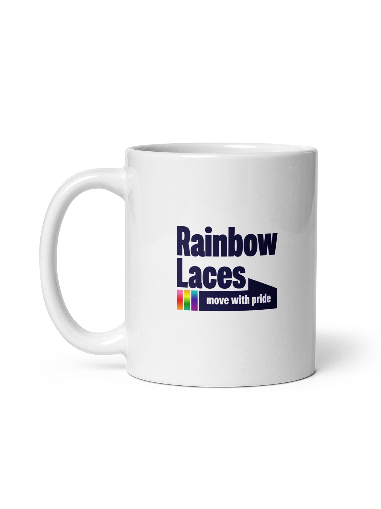 Rainbow Laces Logo Mug