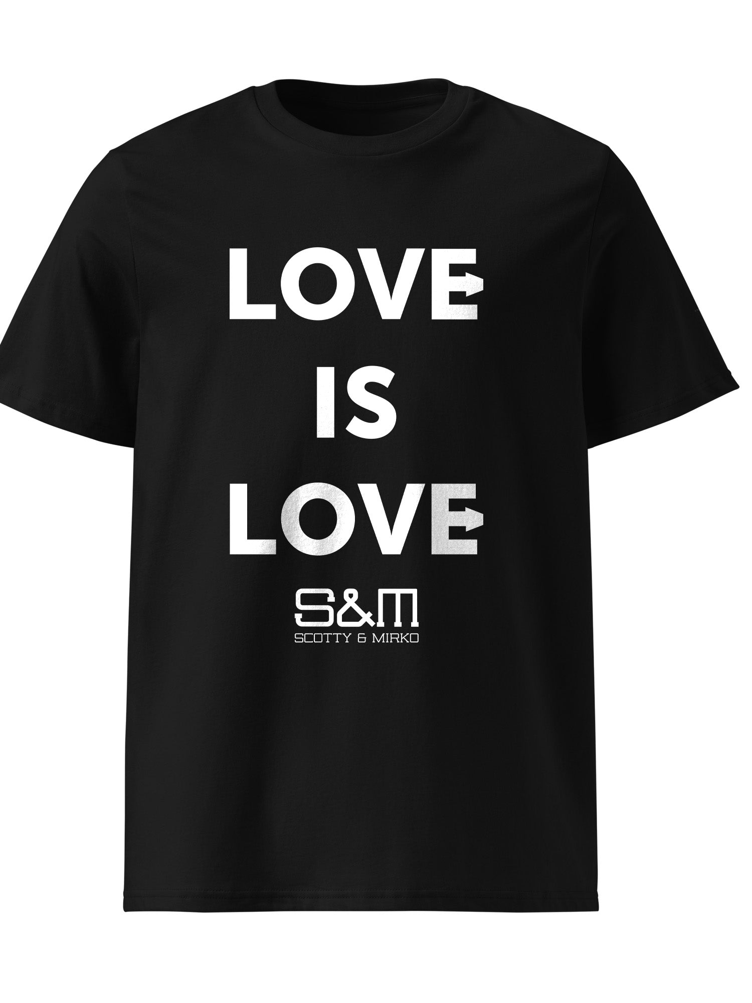 Love Is Love Slogan T-Shirt