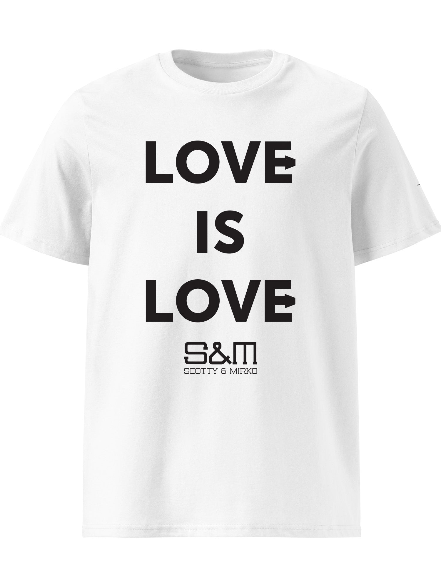 Love Is Love Slogan T-Shirt