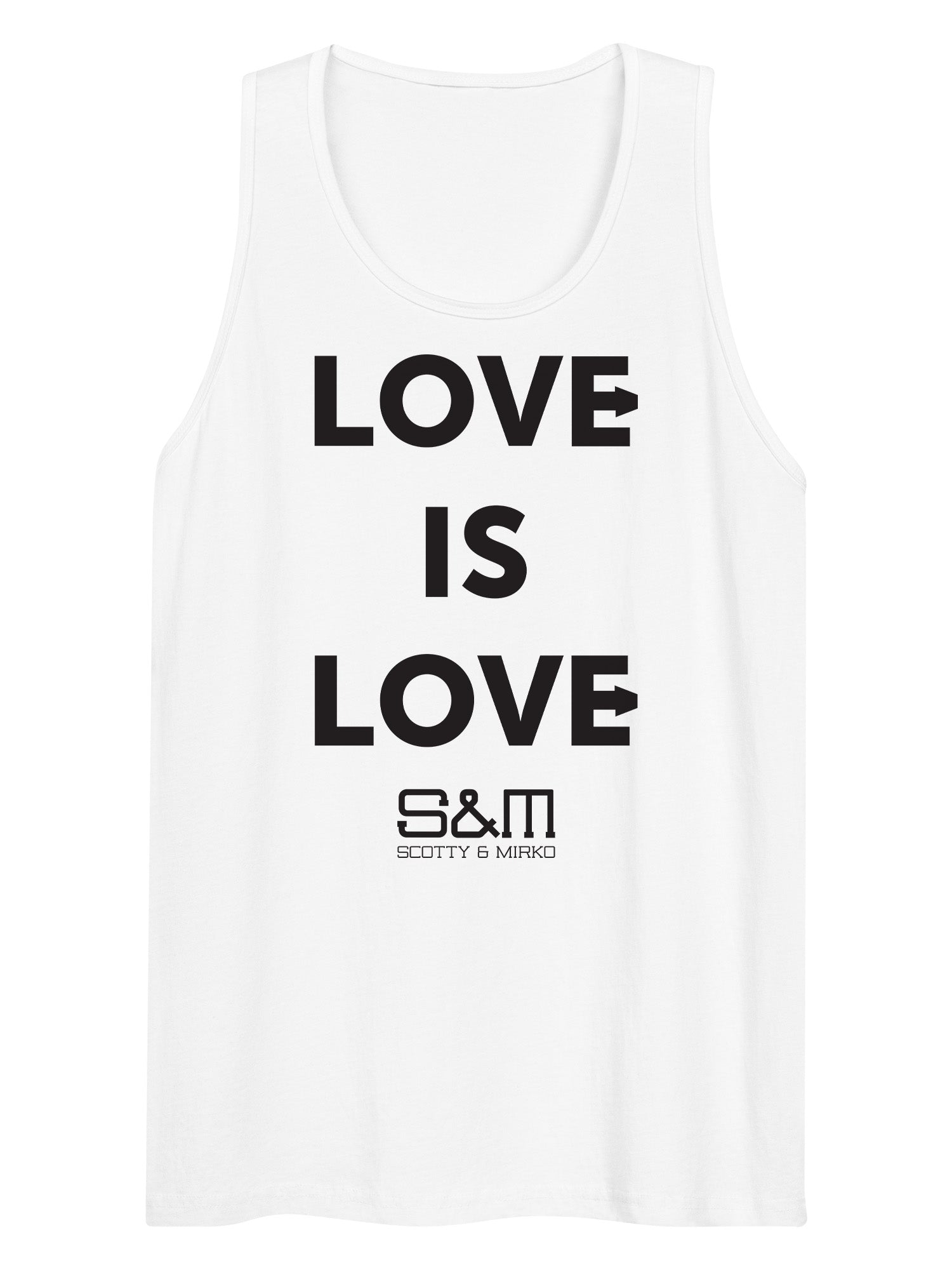 Love is Love Slogan Vest