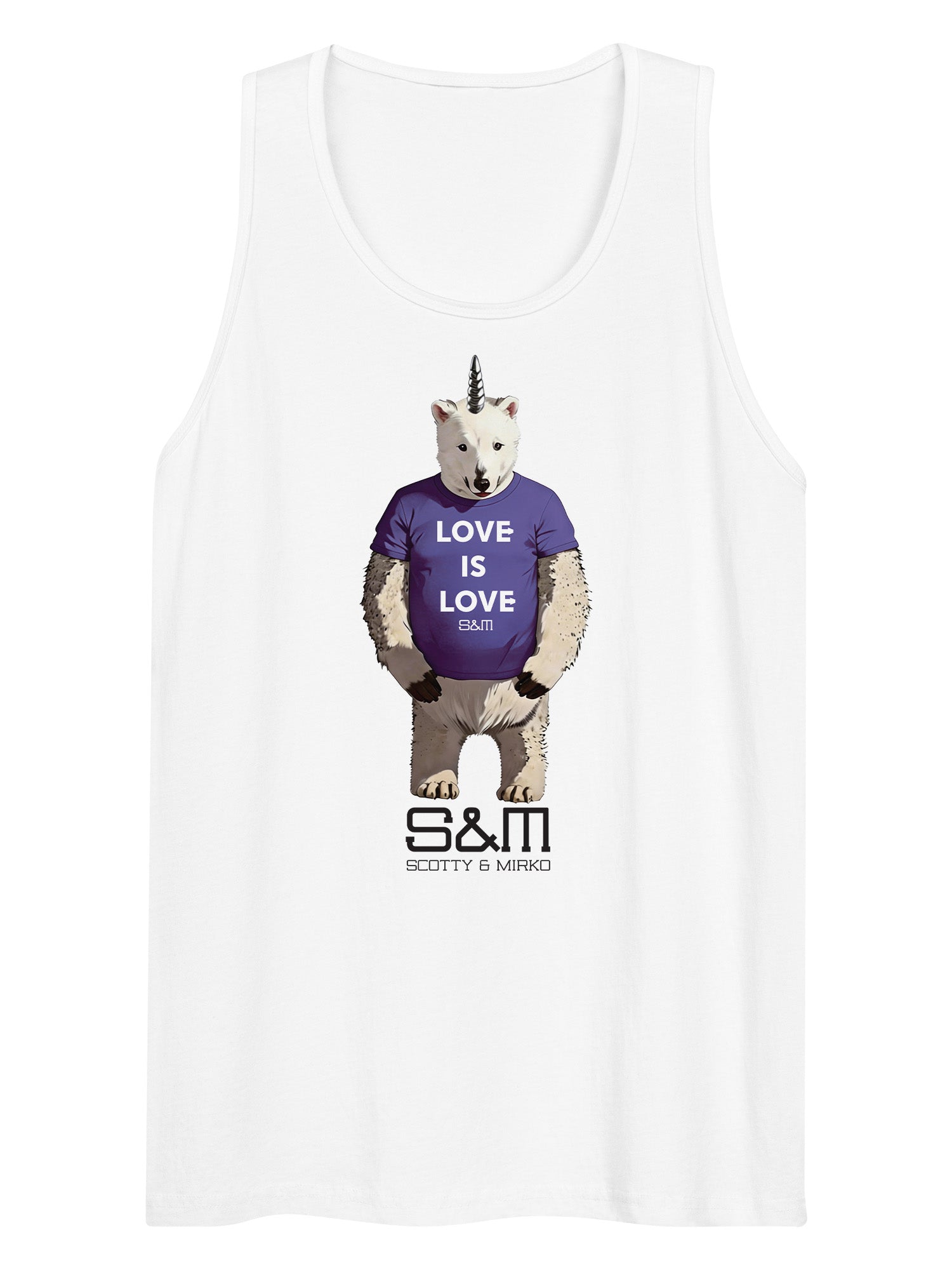 Love is Love Bear Vest