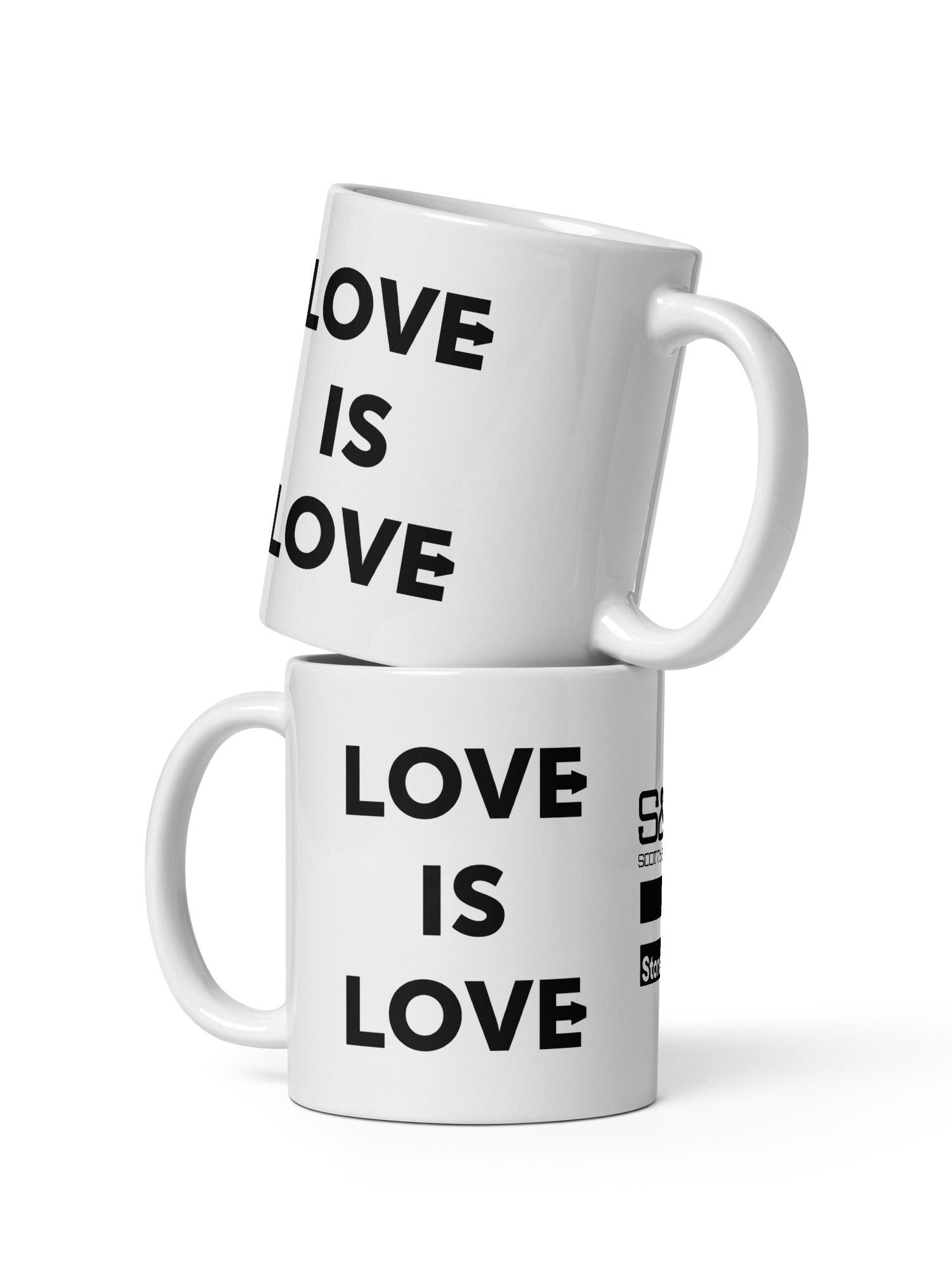 Love is Love Slogan Mug