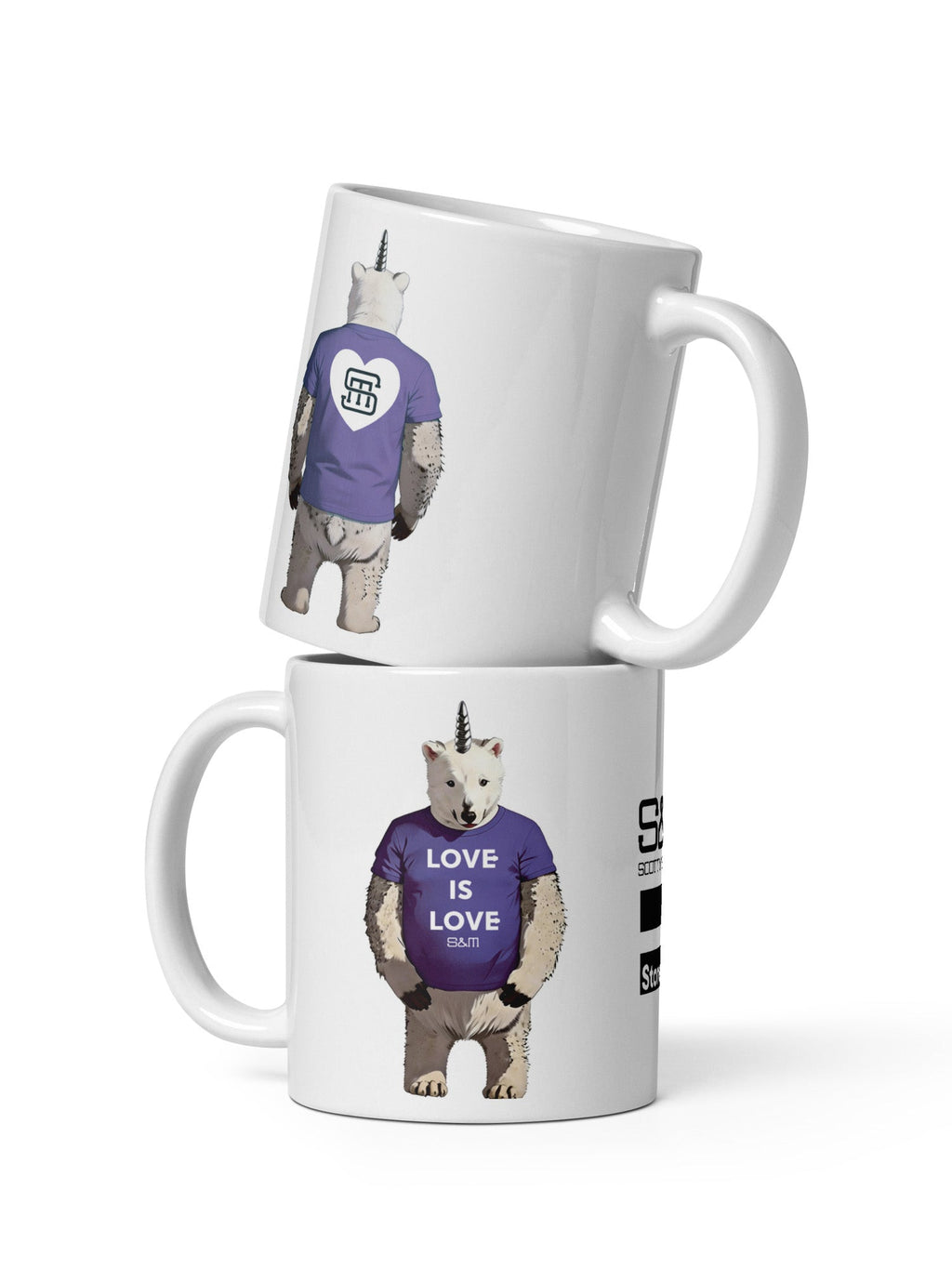 Love is Love Bear Mug