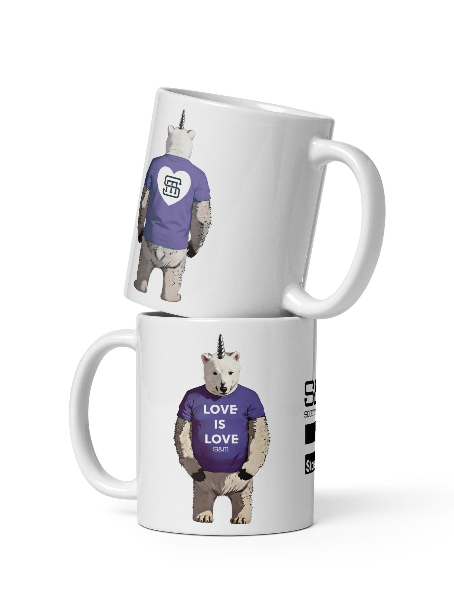 Love is Love Bear Mug